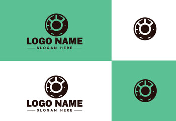 Football Soccer Ball icon team game club tournament sports logo modern flat business vector logo