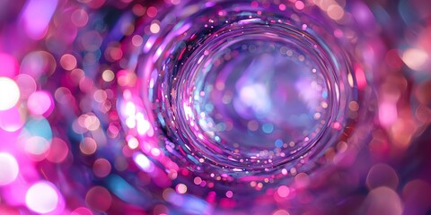 Wunderschönes Element in pinken leuchtenden glitzer Farben als Druckvorlage