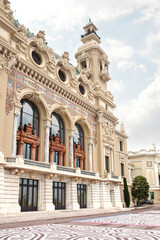 Fototapeta na wymiar Opera Monte-Carlo in Monaco