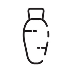 herb root spice line icon