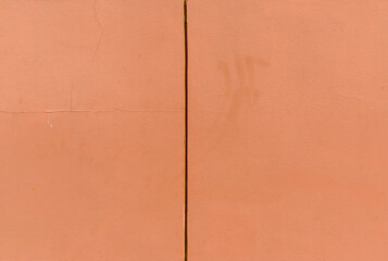 Painted wall textures. Close-up of the wall of a house , forming rectangles that looks like an...