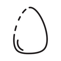 Egg Herb Chicken Line Icon