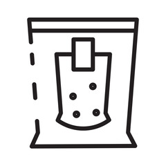 Kitchen Meal Spice Line Icon