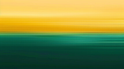 soothing horizontal gradient of golden yellow and emerald green, ideal for an elegant abstract background