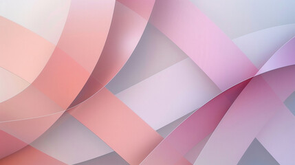 3D ribbon of twilight hues, pastel periwinkle to indigo allure.