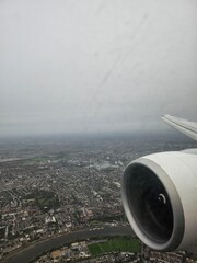 항공사진 런던