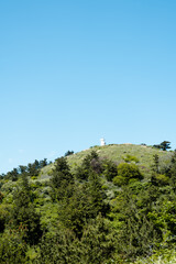 Biyangdo Island Biyangbong peak lighthouse in Jeju island, Korea