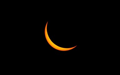 Obraz na płótnie Canvas Eclipse in Borderland State Park - April 8 - 2024 Massachusetts 