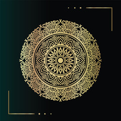 Creative luxury ornamental mandala pattern sketch art design