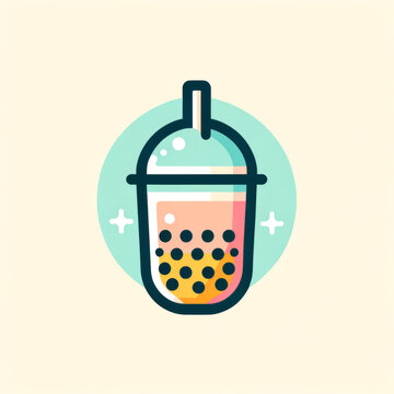 Bubble Tea Logo
