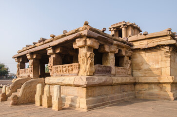 Ladkhan temple, Aihole, Karnataka, India.