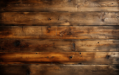 Wooden wall against black background. Generative AI
