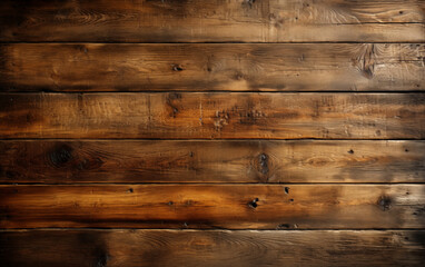 Naklejka premium Wooden wall against black background. Generative AI