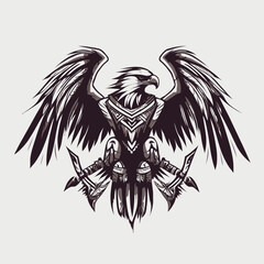 Tribal Eagle Artwork
