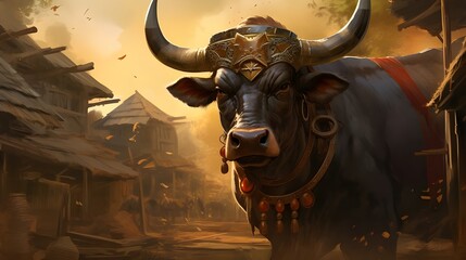 Bull, Animal, Dangerous, Cow, Mammal, Cultural Animal