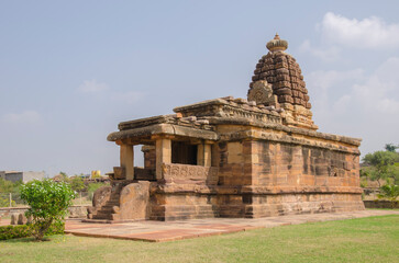 Hucchimalli Gudi, Mad Malli`s temple, dedicated to Lord Shiva, Aihole, Bagalkot, Karnataka, India.