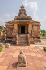 Hucchimalli Gudi, Mad Malli`s temple, dedicated to Lord Shiva, Aihole, Bagalkot, Karnataka, India.
