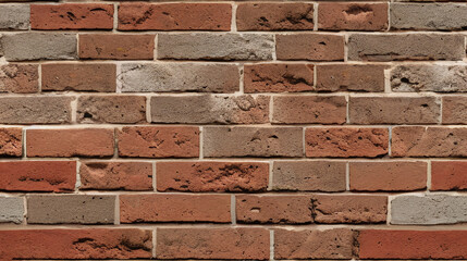 Obraz premium Stone Wall Texture. Brick Wall Background. Rough Stone Surface. Ancient Brickwork. Weathered Vintage Old Masonry Rustic Aged Architecture Pattern Urban Red