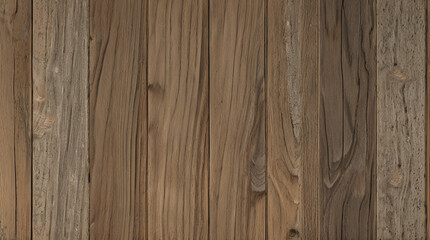 Naklejka premium Vintage Wooden Plank Wall. Rustic Wood Board Background. Antique Paneling Texture. Rough Timber Wall Surface. Weathered Lumber Board Fence