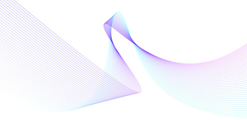 background with wavy lines. moving lines design element. Modern gradient flowing lines