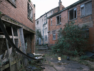 Abandoned and derelict industrial site