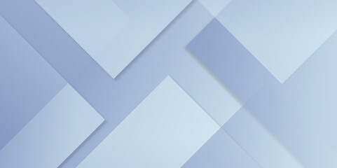 Obraz premium Abstract background with soft blue gradient triangle pattern texture design. Modern trendy fresh color paper shine layer element diamond and random line shapes in vector for presentation design. 