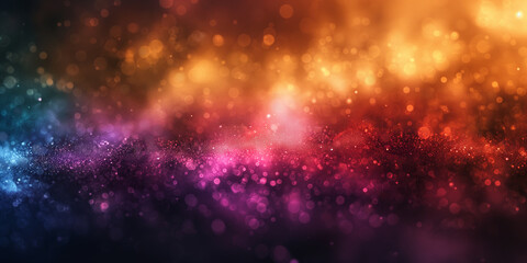 Obraz premium Schöner moderner futuristischer Bildschirm Hintergrund in leucht Neon Farben mit einzigartigen Formen und Muster