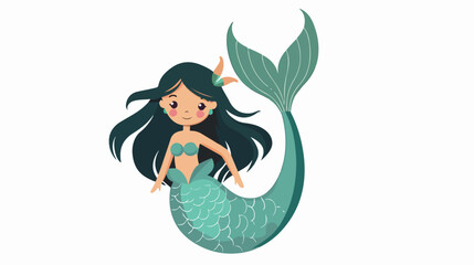 Mermaid Girl Icon 