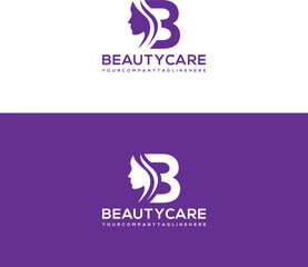 Beauty Care logo Creative and very modern minimalistic