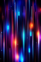 Vertical futuristic corridor illuminated by neon lights in blue and pink, emphasizing digital and cyber concepts

Concept: vertical, digital, neon, futuristic, cyber