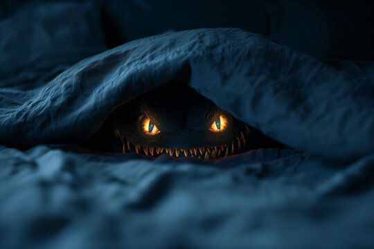 A malevolent monster is lurking beneath the bed