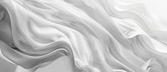 Obraz premium The modern elegant white gray scale sweeps across the Background, creating a sophisticated canvas for highend design, Sharpen 3d rendering background
