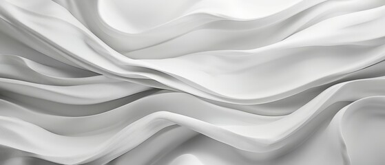 Obraz premium The modern elegant white gray scale sweeps across the Background, creating a sophisticated canvas for highend design, Sharpen 3d rendering background