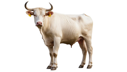 cow isolated on white background