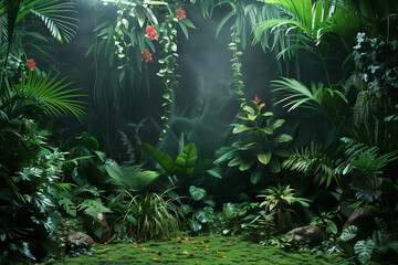 natural tropical background