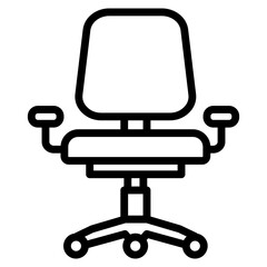 Chair  Icon Element For Design