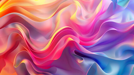 Obraz premium Design a dynamic presentation background abstract wave pattern, infused with elements of modern design.