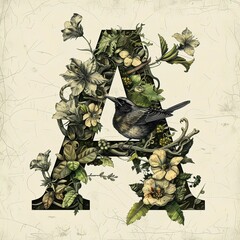 typography letter A