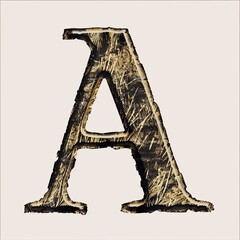 typography letter A