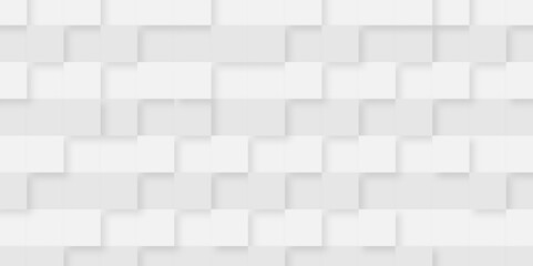 Abstract background with squares. Abstract 3d cube pattern background. Geometric vector illustration technology blank box. Seamless business tile design.