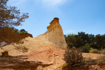 Le Lubéron, pays des ocres