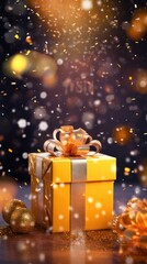 christmas tree with gifts