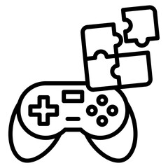 Creative Game  Icon Element For Design