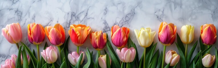 Springtime Blossoms for Mother's Day Celebration - obrazy, fototapety, plakaty