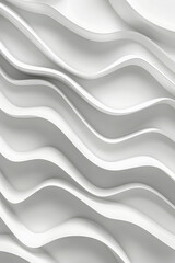 Obraz premium Light color Abstract white background with geometric graphic elements. Simple illustration background for presentation, banner, web. Minimalistic 3d texture.