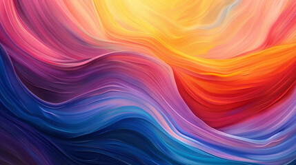 Delve into the symphony of luminous hues, cascading to form a mesmerizing gradient wave of pure radiance.