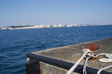 Sarushima Boat Landing and Yokosuka Seascape