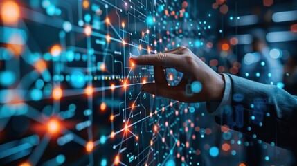 Analyzing data to predict customer needs is a technology image. Foster loyalty and trust