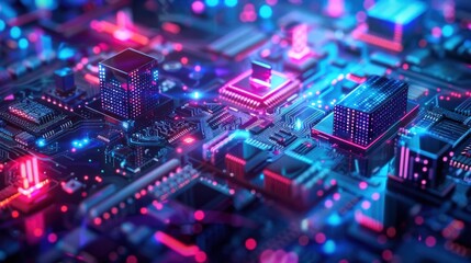 Obraz premium Analyzing data to predict customer needs is a technology image. Foster loyalty and trust