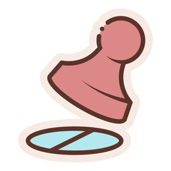 stamp sticker